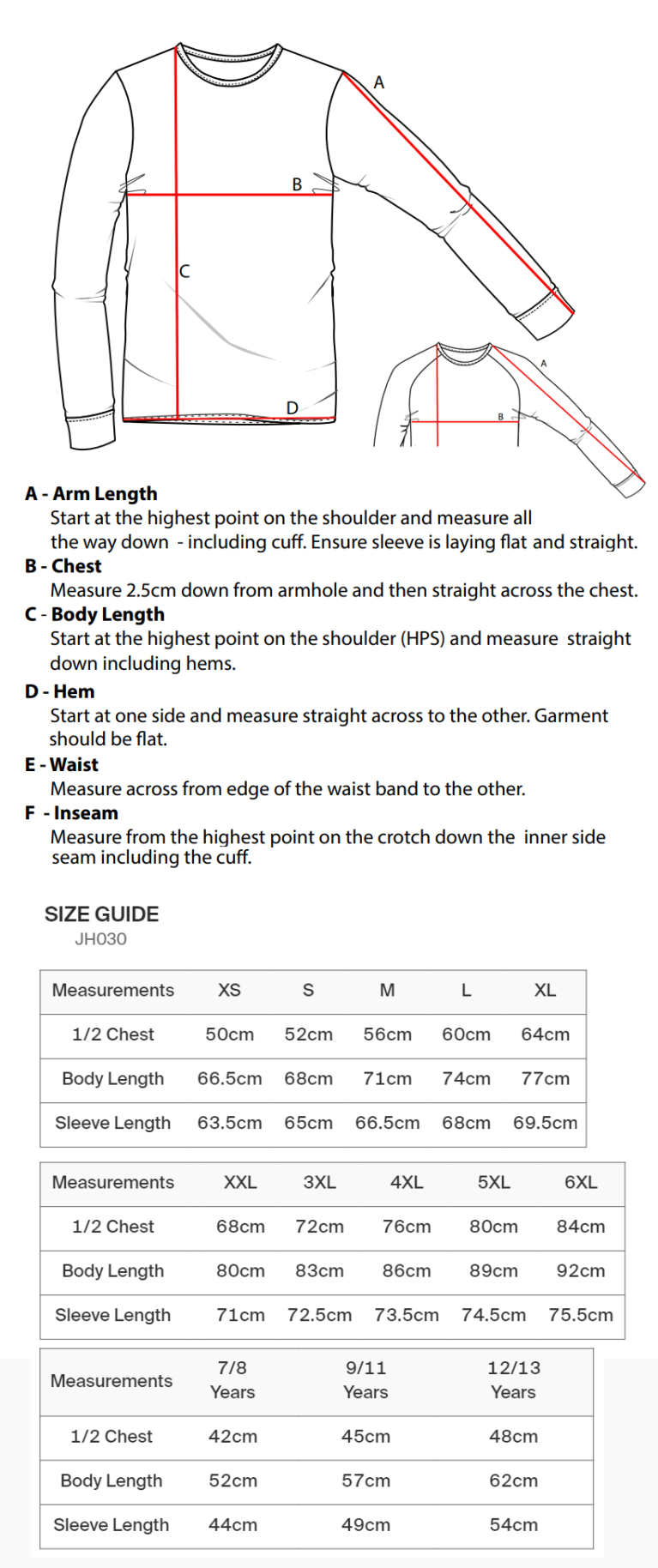 OTTILIE HILD HOUSE SWEATSHIRT - Size Guide